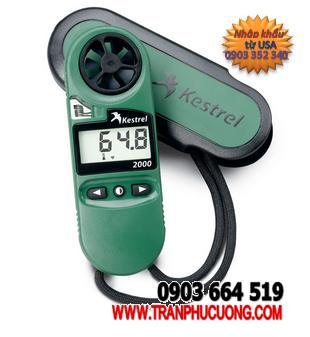 Kestrel 2000 Weather Meter [Nielsen-Kellerman - USA] |Available in stock for shipping