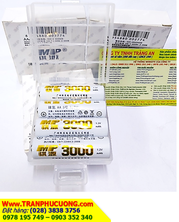 Pin sạc 1.2v MP AA3000mAh _Pin sạc AA3000mAh 1.2v (14mmx50mm) chính hãng _Hộp 4viên