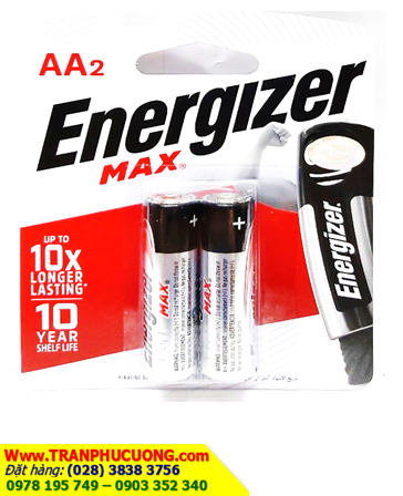 Energizer E92_BP2 (LR03); Pin AAA 1.5v Alkaline Energizer E92 BP2 (LR03) Made in Sinagpore| Vỉ 2viên