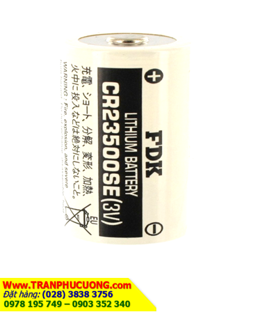 FDK CR23500SE _Pin nuôi nguồn PLC FDK CR23500SE lithium 3.0v 5000mAh _Made in Japan | CÒN HÀNG