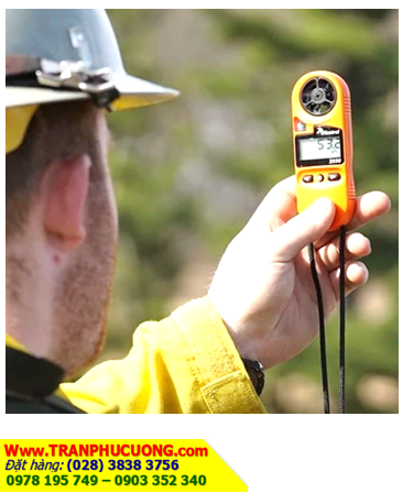 Kestrel 3550FW _Máy đo vi khí hậu trong Phòng Cháy Cứu Hộ Kestrel 3550FW Fire Weather Meter (Xuất xứ USA) |ĐẶT HÀNG