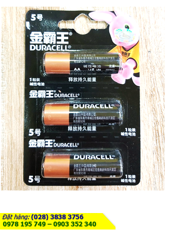Pin Duracell Pro AA LR6 MN1500 Alkaline 1.5v chính hãng (Phiên bản màu đen siêu xịn-Vỉ 3viên)