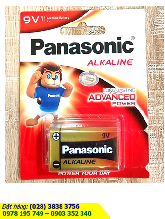 Panasonic 6LR61T/1B; Pin 9v Alkaline Panasonic 6LR61T/1B chính hãng _Made in JAPAN