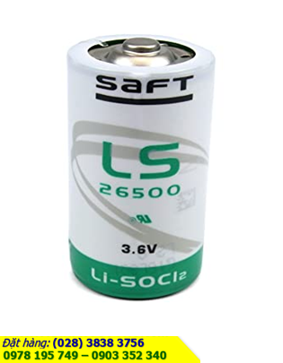 Pin Saft LS26500 Lithium 3,6V size C chính hãng nuôi nguồn PLC | hàng có sẳn