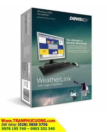 Phần mềm Davis 6510USB WeatherLink®, Windows, USB [HSX: DAVIS-USA] | hàng có sẳn
