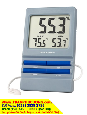 Traceable 4154; Nhiệt kế 0°C đến 60°C - Ẩm kế 5%RH-95%RH Traceable 4154 RH/Temperature Monitoring Traceable Hygrometer| CÒN HÀNG