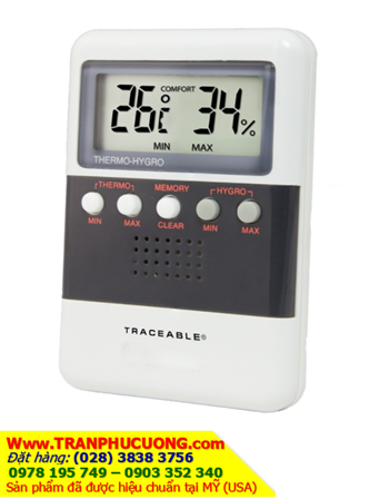 Traceable 4096; Nhiệt kế 0°C đến 50°C - Ẩm kế 5%RH đến 95%RH Traceable 4096 Traceable® Digital Humidity/Temp| HÀNG CÓ SẲN