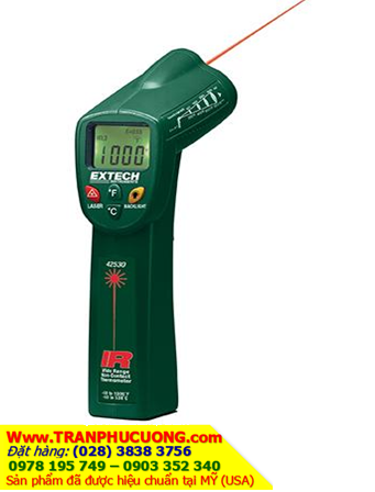 EXTECH 42530; Nhiệt kế MÔI TRƯỜNG -50 to 538°C _ Extech 42530 Wide Range IR Thermometer chính hãng Extech USA| ĐẶT HÀNG