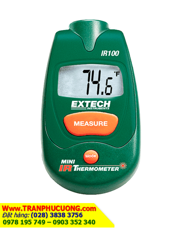 EXTECH IR100; Nhiệt kế hồng ngoại -33 đến 230°C Extech IR100: Mini IR Thermometer chính hãng | TẠM HẾT HÀNG-ĐẶT HÀNG