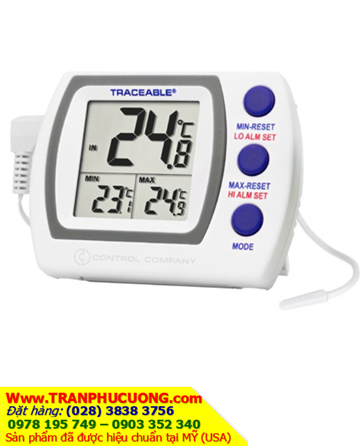 Traceable 4727; Nhiệt kế Tủ thuốc Tủ đông –50°C đến 70°C  _Traceable 4727 Memory Monitoring Plus Traceable Thermometer |HÀNG CÓ SẲN