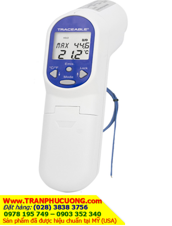 Traceable 4482; Nhiệt kế hồng ngoại -60°C đến 500°C _Traceable 4482 Type K Infared Traceable Thermometer (Đã hiệu chuẩn tại Mỹ) |HÀNG CÓ SẲN