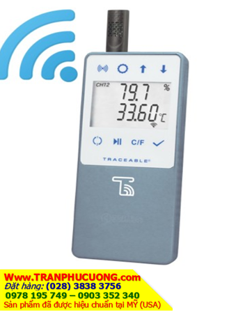 Traceable 6520; Nhiệt kế 0°C đến 55°C, Ẩm kế 0-100%rH phát Wireless _Traceable 6520 Temperature/Humidity WIFI Data Logger with TraceableLIVE® Cloud| Đặt hàng