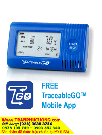 Traceable 6535; Nhiệt kế có Datalogger lưu dữ liệu -20°C đến 70°C _Traceable 6535 Temperature Bluetooth Data Logger| HÀNG CÓ SẲN