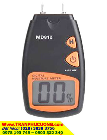 MD812; Máy đo độ ẩm Vật liệu, Gỗ, Chất bán rắn/ chất rắn, Giấy, Carton,v.v..._MD812 Digital Moisture Meter |HÀNG CÓ SẲN