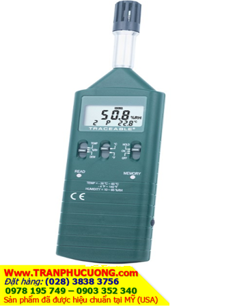 Traceable 4187; Máy đo độ ẩm 10%RH đến 95%RH _4187 Temperature Traceable Humidity Meter| HÀNG CÓ SẲN