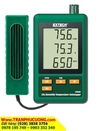 EXTECH SD800; Máy đo khí CO2  0 đến 4.000 ppm _ Extech SD800 CO2, Humidity and Temperature Datalogger | ĐẶT HÀNG