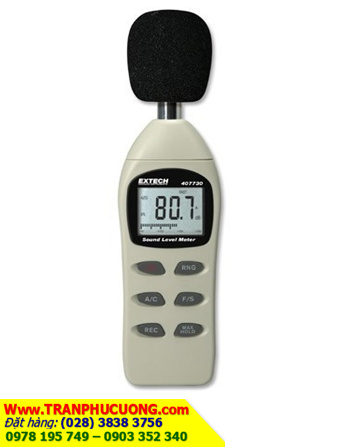 EXTECH 407730; Máy đo âm thanh tiếng ồn 40 đến 130dB _Extech 407730 Digital Sound Level Meter |HÀNG CÓ SẲN