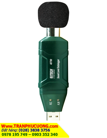 EXTECH 407760; Máy đo âm thanh tiếng ồn 30dB đến 130dB có cổng USB _Extech407760: USB Sound Level Datalogger