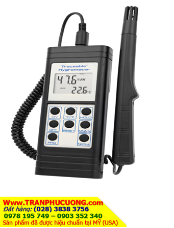 Traceable 4385 Memory Hygrometer/Thermometer (with Humidity 10.0 to 95.0%RH, Temperature 0.0 to 199.9°F/ -18.0 to 93.0°C