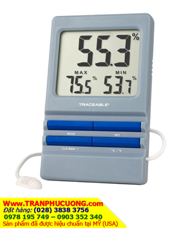 4154 Traceable® Remote Alarm RH/Temperature Monitor (with  –58.0 to 158.0°F and –50.0 to 70.0°C, 20 to 99%)