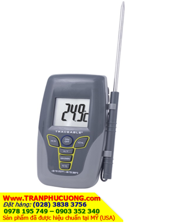 4430 Traceable® Kangaroo™ Thermometer with Range is –58.0 to 572°F and –50.0 to 300°C, Accuracy is ±1°C