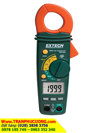 Extech MA200: 400A AC Clamp Meter (EXTECH-USA) |Available in stock for shipping