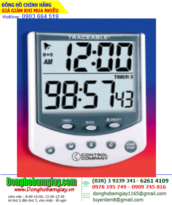 Control 5009 Traceable® Big-Foot Timer (CONTROL-USA) |Available in stock for shipping