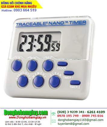 Control 5132: Traceable® Nano™ Timer (CONTROL-USA) |Available in stock for shipping