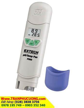 Extech pH60; Bút đo pH 0,00 - 14,00 có đo Nhiệt độ EXTECH PH60 Waterproof pH Pen with Temperature | HÀNG CÓ SẲN - BẢO HÀNH 1 NĂM