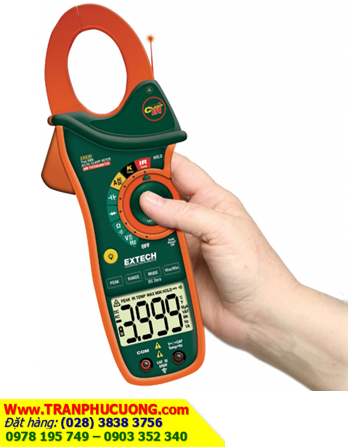 EXTECH EX810; AMPE KÌM ĐO DÒNG ĐIỆN AC 1000A _EX810: 1000A AC Clamp Meter with IR Thermometer | ĐẶT HÀNG