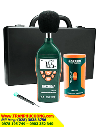 Extech 407732-Kit; Bộ KIT đo Âm thanh Tiếng Ồn _EXTECH 407732-KIT: Type 2 Sound Meter Kit chính hãng | ĐẶT HÀNG