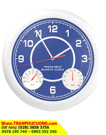 Traceable 1071; Đồng hồ xem thời gian và hiển thị Nhiệt độ/Độ ẩm _Traceable 1071 Quartz Traceable Clock |HÀNG CÓ SẲN