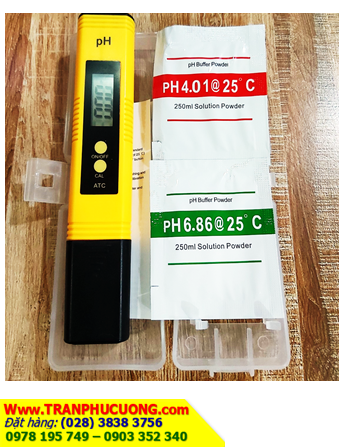 pH ATC Buffer Powder 0.00-14.00; Dụng cụ đo pH _Bút đo pH; Bút đo pH Buffer Powder 0.00 -14.00 (pH Meter)  |BẢO HÀNH 1 THÁNG