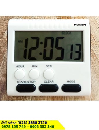 Timer BGWM102 _Đồng hồ hẹn giờ Đếm Tiến Đếm BGWM102 Electronic Memory Timer-Clock (CS 24giờ) | Bảo hành 1 tháng