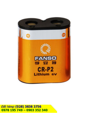 Pin CR-P2 _Pin FANSO CR-P2; Pin lithium 6v FANSO CR-P2 PhotoLithium chính hãng| CÓ SẲN HÀNG