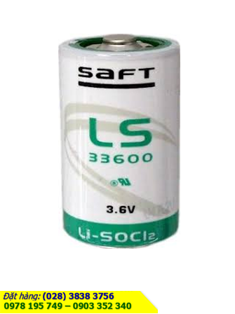 Pin Saft LS33600 Lithium 3,6V size D 17000mAh chính hãng nuôi nguồn PLC | hàng có sẳn