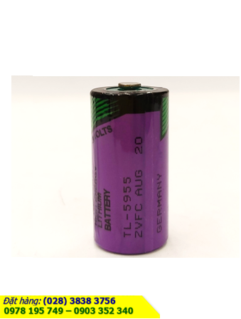 Pin nuôi nguồn PLC Tadiran TL-5955 size 2/3AA lithium 3.6v Made in Israel | HÀNG CÓ SẲN
