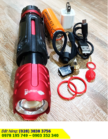 Ultrafire T10 (XM-P90); Đèn pin siêu sáng Ultrafire T10 (XM-P90) bóng CREELED 1000 lumens chiếu xa 300m |Bảo hành 6 tháng