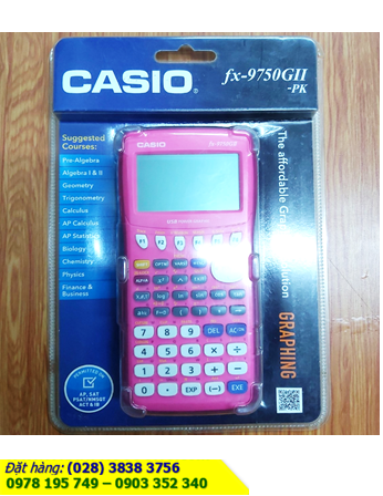Casio FX-9750G II, Máy tính Khoa học lập trình Vẽ đồ thị Casio FX-9750G II chính hãng (Bảo hành 02 năm) | HÀNG CÓ SẲN
