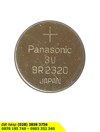 PANASONIC BR2320, Pin 3v lithium PANASONIC BR2320 chính hãng (Xuất xứ Indonesia)