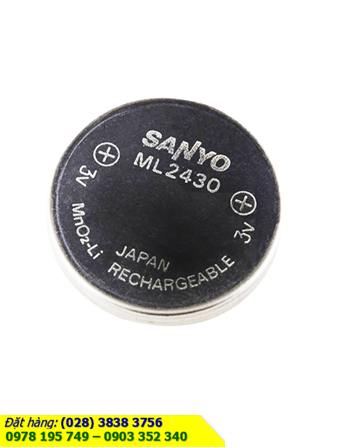 Pin sạc 3V lithium Sanyo ML2430 chính hãng Sanyo | còn hàng