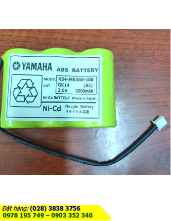 Pin sạc Yamaha KS4-M53G0-100 (3.6v-2000mAh), Pin nuôi nguồn Yamaha KS4-M53G0-100 (3.6v-2000mAh) chính hãng
