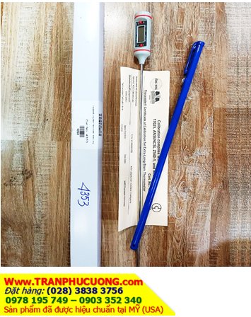 Traceable 4353; Nhiệt kế -50°C đến 300°C _Traceable 4353 Long-Stem Traceable Thermometer (Đã hiệu chuẩn tại Mỹ)| HÀNG CÓ SẲN