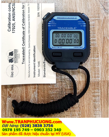 Traceable 1048_Đồng hồ bấm giây Traceable 1048® Stopwatch/Repeat Timer | Đã được hãng hiệu chuẩn tại MỸ_Bảo hành 1 năm| CÒN HÀNG