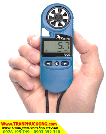 KESTREL1000 _Máy đo vi khí hậu và quan trắc thời tiết Kestrel 1000 Wind Meter (Made in USA) | CÒN HÀNG KESTREL1000