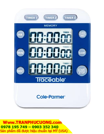 Traceable 5008, Đồng hồ cài đặt hẹn giờ đếm lùi 03 kênh Traceable @ Triple-Display Digital Timer /Đã hiệu chuẩn tại Mỹ