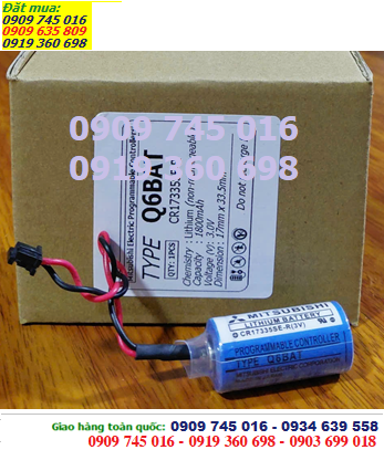 MItsubishi CR17335SE-R, Pin nuôi nguồn PLC MItsubishi CR17335SE-R 2/3A 1800mAh chính hãng, Xuất xứ NHẬT | CÒN HÀNG