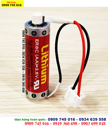 Maxell ER6C lithium 3.6V size AA chính hãng Maxell Nhật nuôi nguồn PLC-CNC - Made in Japan/ hàng có sẳn