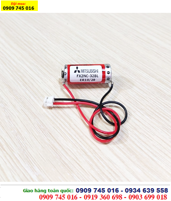 Mitsubishi FX2NC-32BL; Pin nuôi nguồn PLC Mitsubishi FX2NC-32BL 2/3AAA 450mAh chính hãng