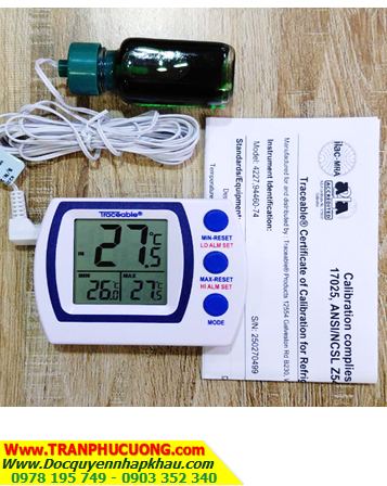 Traceable 4227; Nhiệt kế -50°C đến 70°C _Traceable 4227 Memory Monitoring Plus Traceable Thermometer | HÀNG CÓ SẲN